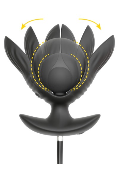 Plug anale espandibile e gonfiabile con vibrazioni