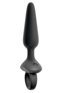 Plug anale vibrante flessibile 15 cm