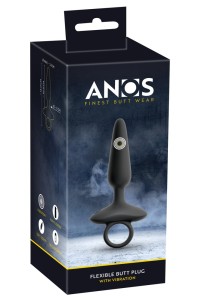 Plug anale vibrante flessibile 15 cm