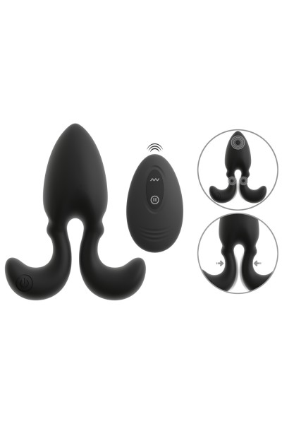 Plug anale vibrante con bracci flessibili