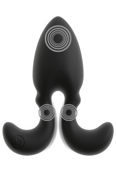 Plug anale vibrante con bracci flessibili