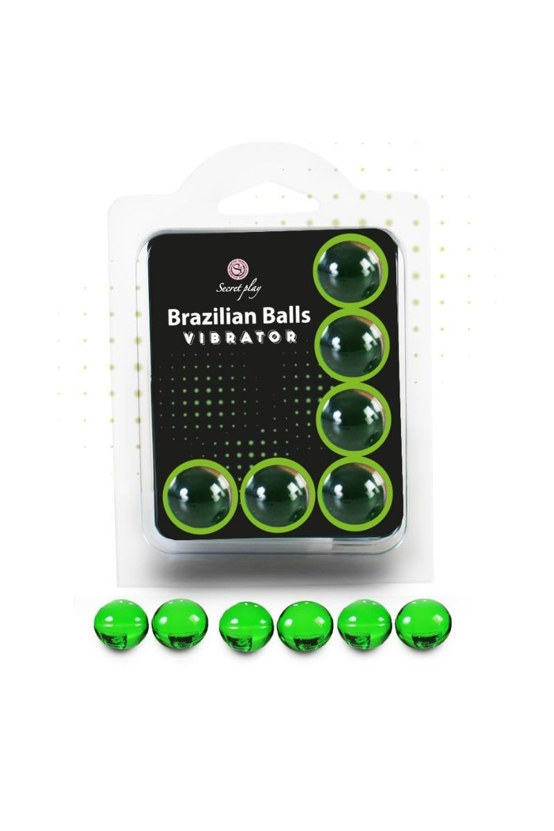 Lubrificante vibrante Brazilian Balls 6 pz.