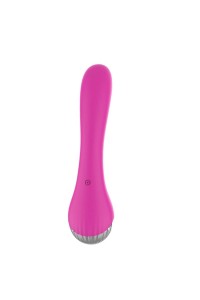 Vibratore classico ricaricabile rosa