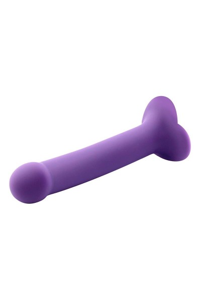 Dildo iper flessibile Bouncy M 18 cm viola