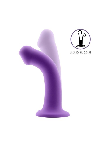 Dildo iper flessibile Bouncy S 16,5 cm viola