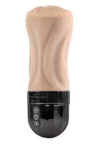 Masturbatore vagina vibrante Tight Lipped natural