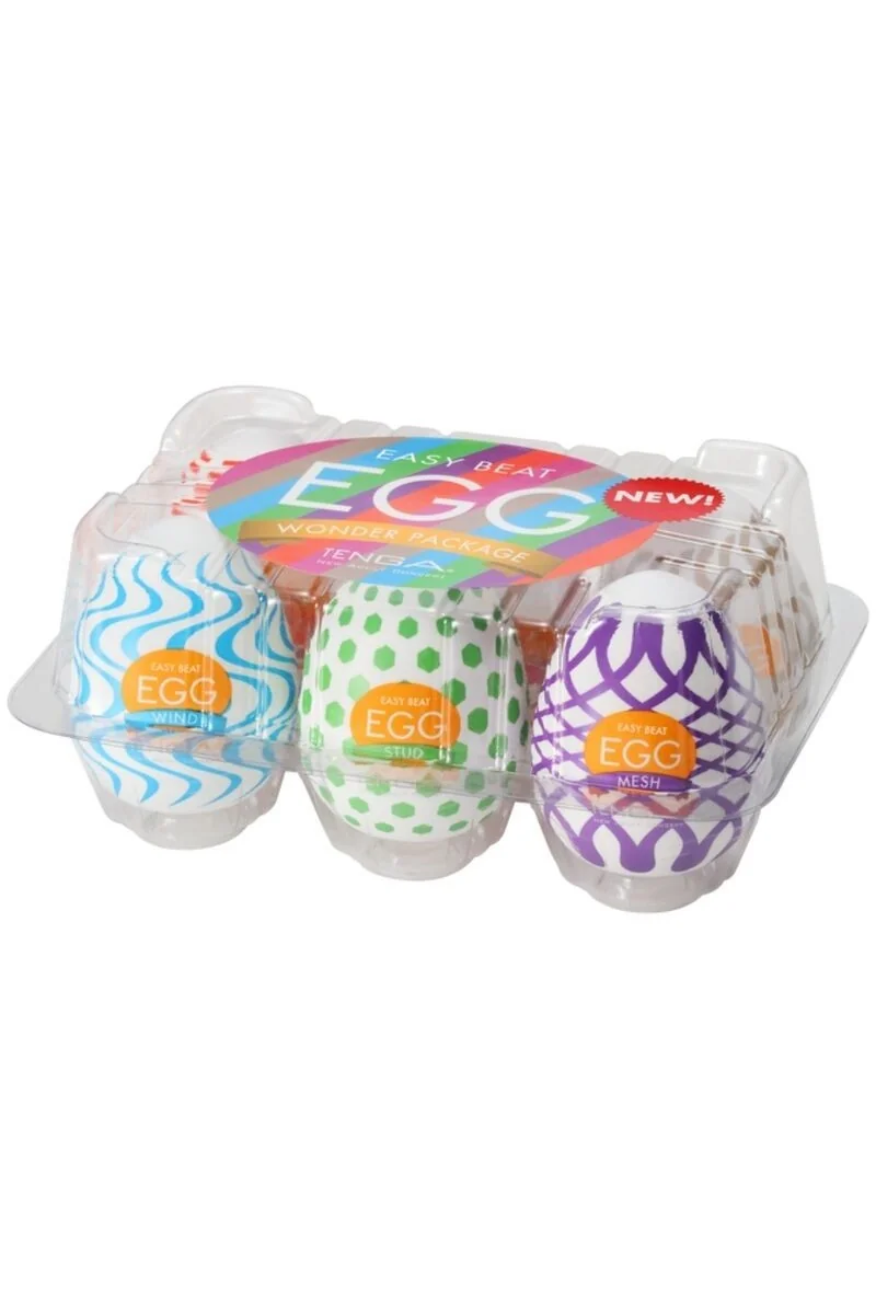 TENGA WONDER PACK 6 HUEVOS MASTURBADORES