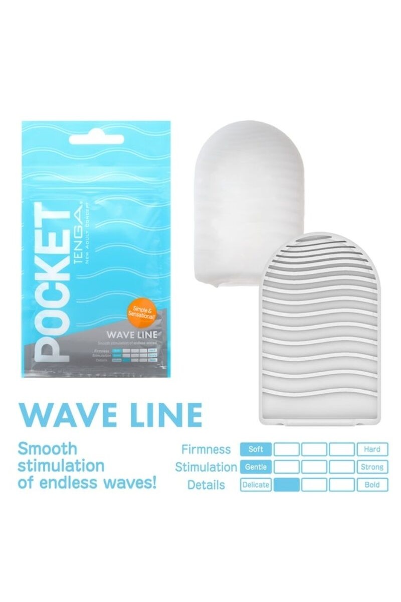 Masturbatore Pocket Wave Line