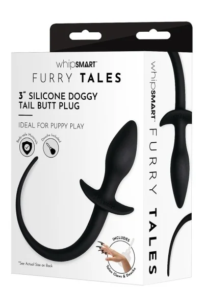 Plug anale con coda di cagnolino Furry Tales