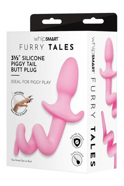 Plug anale con coda di maialino Furry Tales