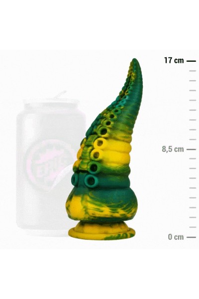 Dildo a tentacolo verde Cetus piccolo