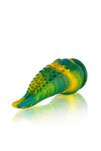 Dildo a tentacolo verde Cetus piccolo