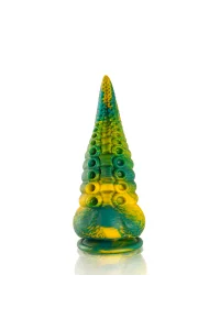 Dildo a tentacolo verde Cetus piccolo