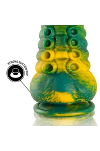 Dildo a tentacolo verde Cetus piccolo