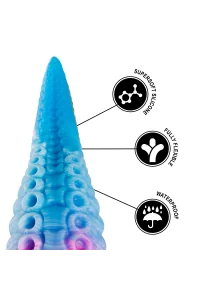 Dildo a tentacolo blu Phorcys grande