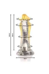 Dildo Drakon Cobra giallo