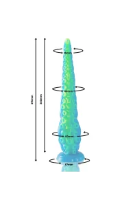 Dildo a tentacolo fluorescente Scylla grande