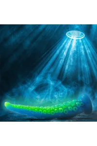 Dildo a tentacolo fluorescente Scylla grande