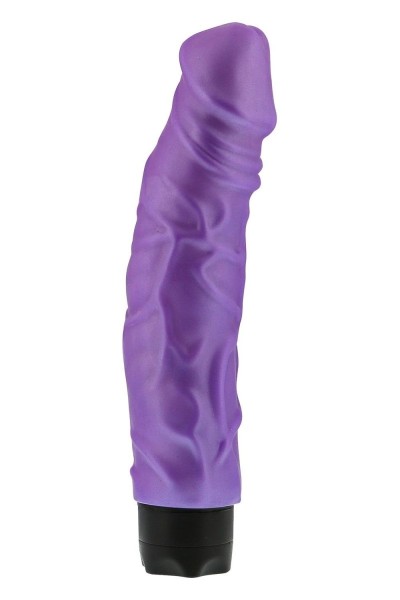 Vibratore realistico Pearl Shine 22,5 cm viola