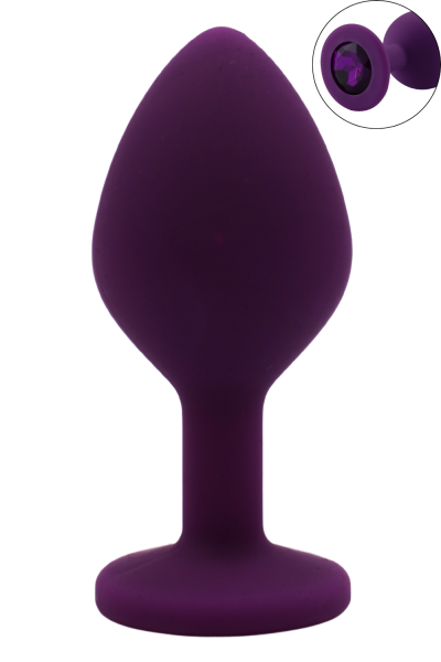 Plug bijou violet Medium PURPY