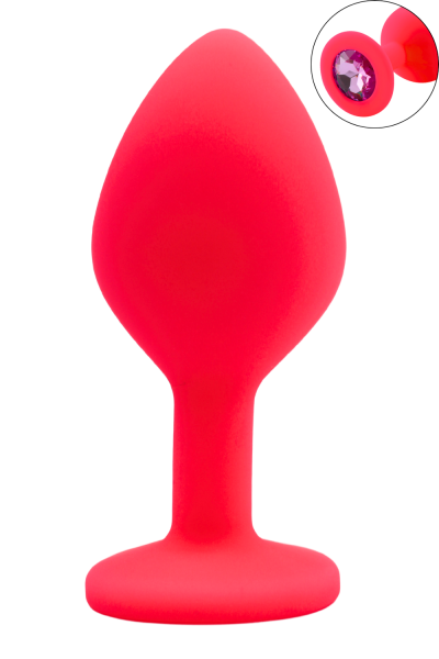 Plug bijou rose Medium PINKY