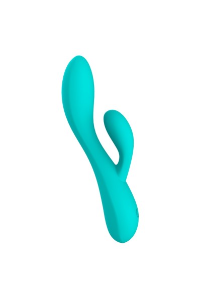 Vibromasseur rabbit USB turquoise NINA