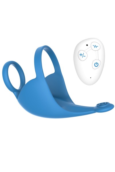 Vibrateur / Masseur de testicule télécommandé, USB waterproof