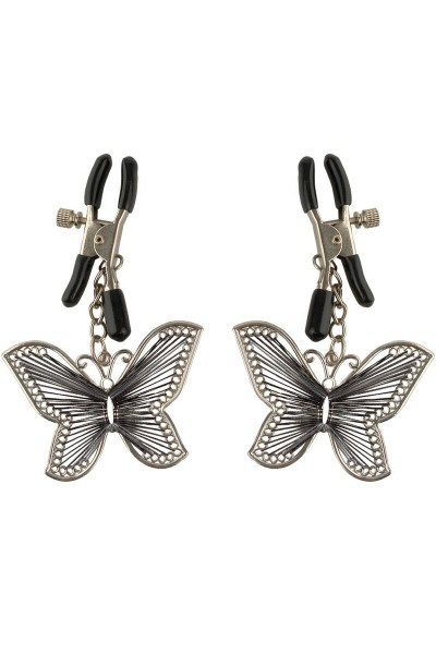 Morsetti per capezzoli Butterfly Nipple Clamps