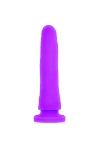 Dildo realistico in silicone viola 23 cm