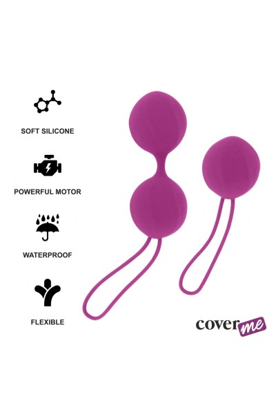 Palline vaginali viola Fit Kegel