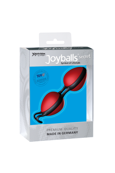 Palline vaginali Joyballs Secret rosso e nere