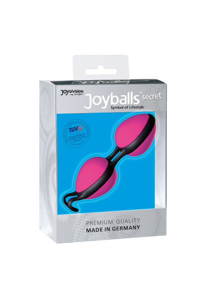 Palline vaginali Joyballs Secret rosa e nero