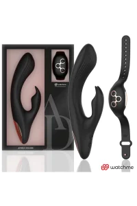 Vibratore Rabbit Con Tecnologia Watchme Anne's Desire Rabbit Nero/Oro