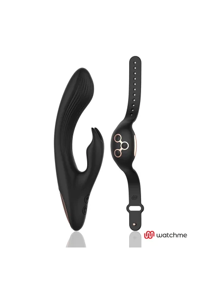 Vibratore Rabbit Con Tecnologia Watchme Anne's Desire Rabbit Nero/Oro