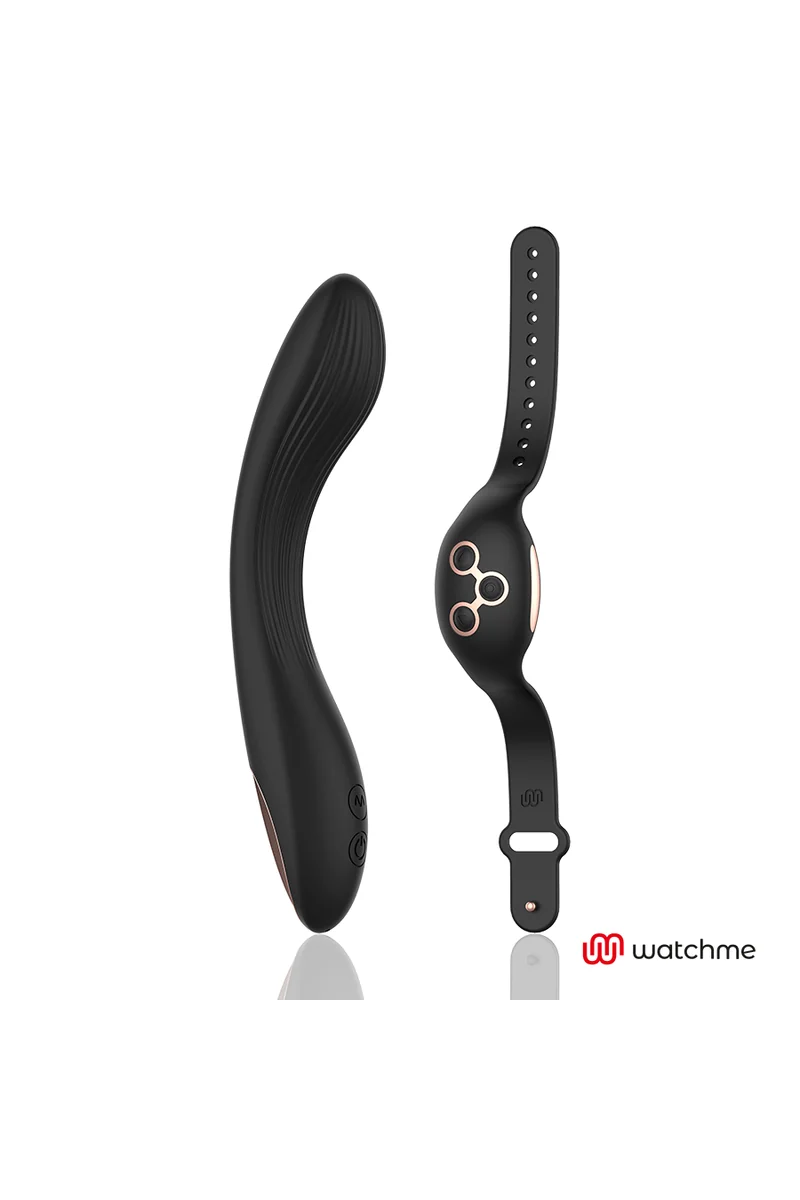 Vibratore Punto G Con Tecnologia Watchme Anne's Desire Curve Nero/Oro