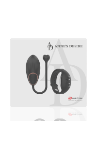 Ovetto vibrante Con Tecnologia Watchme Anne's Desire  Nero