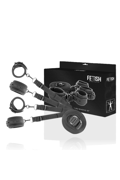 Set costrittivo per letto in pelle vegana