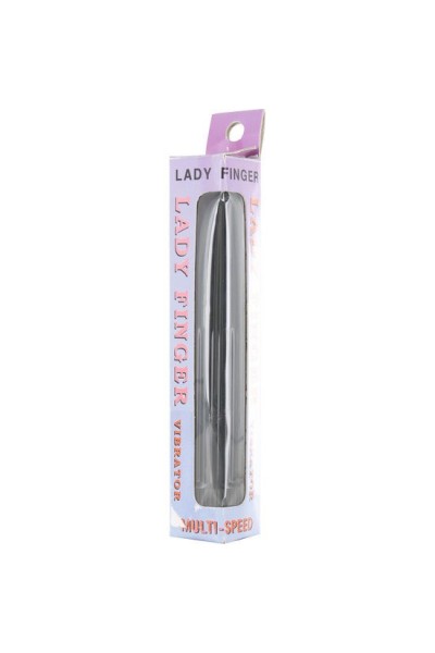 Mini vibratore classico Lady Finger nero - Seven Creations