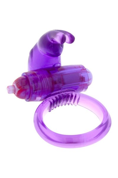 SEVENCREATIONS ANILLO VIBRADOR DE SILICONA LILA