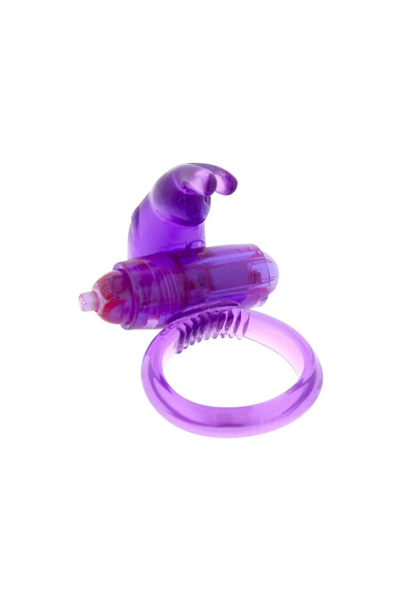 SEVENCREATIONS ANILLO VIBRADOR DE SILICONA LILA