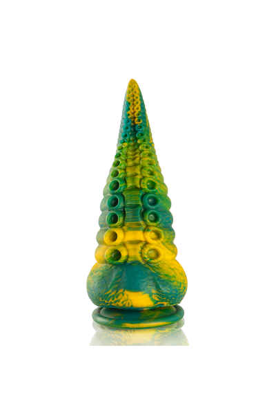 Dildo tentacolo verde Cetus taglia grande