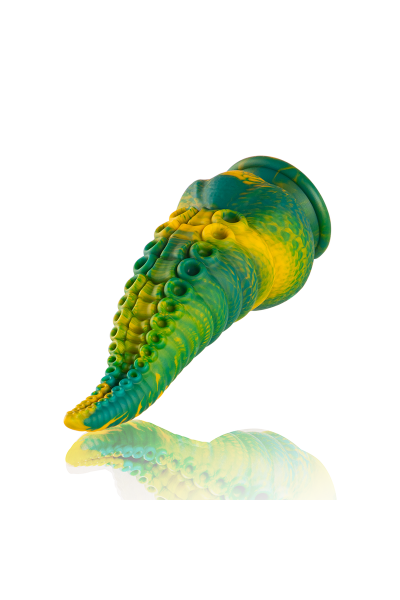 Dildo tentacolo verde Cetus taglia grande