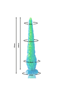 Dildo a tentacolo fluorescente Scylla formato grande