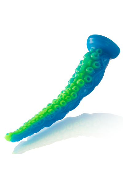 Dildo a tentacolo fluorescente Scylla formato grande