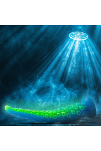 Dildo a tentacolo fluorescente Scylla formato grande