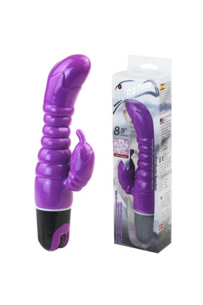 Vibratore rabbit Sensation viola