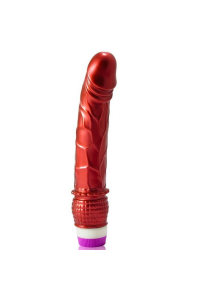 Vibratore realistico Waves Of Pleasure rosso 23 cm