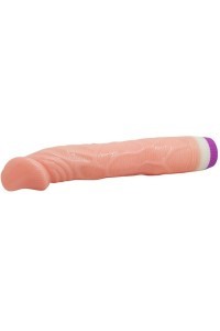 VIBRADOR REAL�STICO NATURAL 22 CM