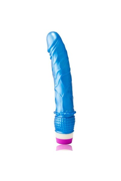 Vibratore realistico Waves Of Pleasure 23 cm azzurro