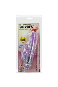 Vibratore rabbit Lovers viola 17 cm